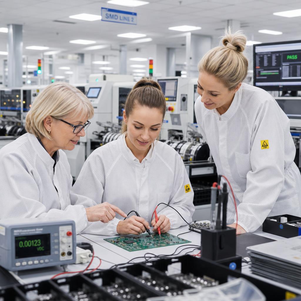 EMS testing team