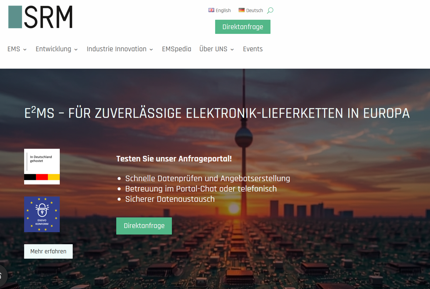 Portalintegration EMS