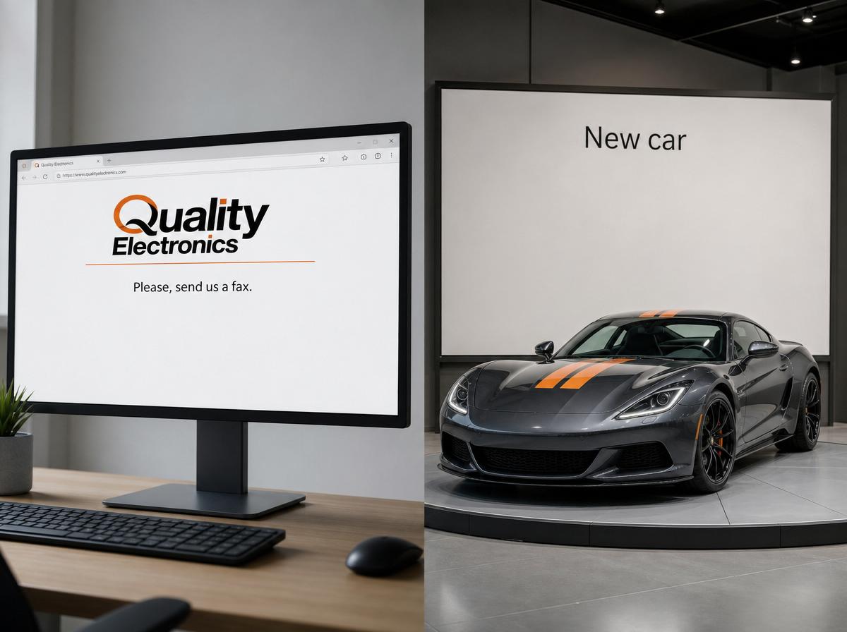 Sell electronics like a sports car